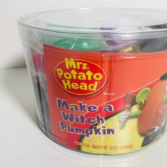 Mr Potato Head Make a Witch Pumpkin Halloween Pieces - Picture 2 of 4